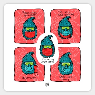 Gorilla Sticker